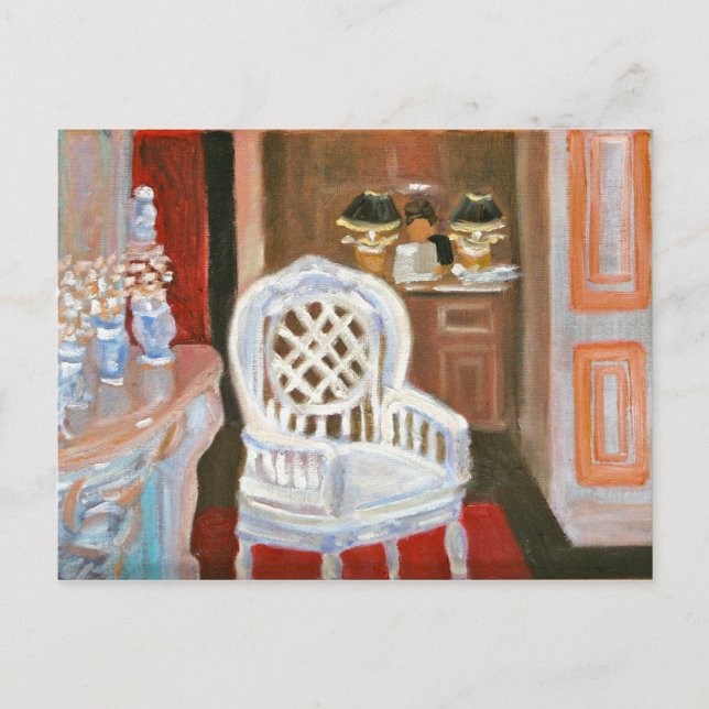 POSTAL TIENDA PARIS ANTIQUE (Anverso)