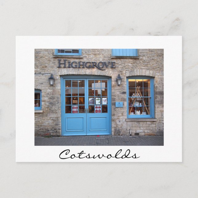 Postal Tienda Real de Altiplano en Tetbury, Cotswolds (Anverso)