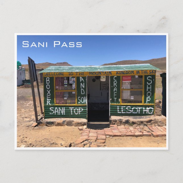 Postal tienda superior sani (Anverso)