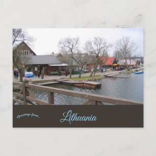 Postal Tiendas de recuerdos en Trakai Lituania
