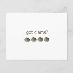 Postal ¿tiene clams? logo