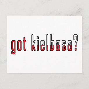 Postal ¿tiene kielbasa? Bandera