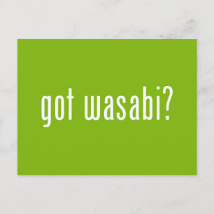 Postal ¿tiene wasabi?