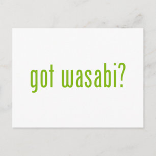 Postal ¿tiene wasabi?