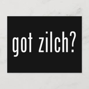 Postal ¿tiene zilch?