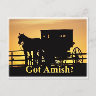 Postal ¿Tienes a Amish?