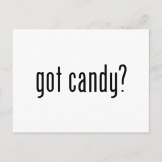 Postal ¿tienes caramelos?