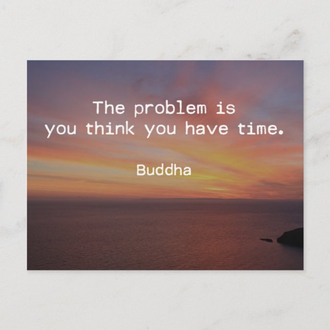 Postal Tienes Cita de tiempo (Anverso)