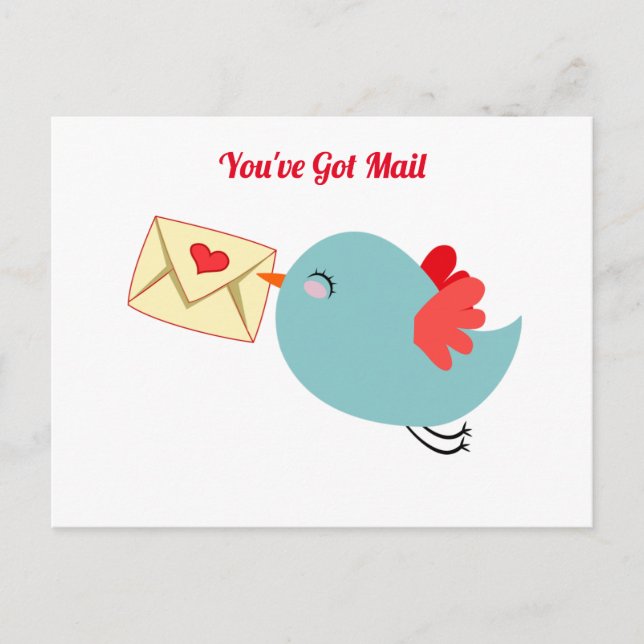 Postal Tienes correo (Anverso)