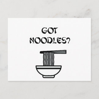 Postal ¿Tienes fideos?