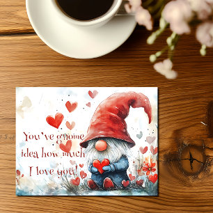 Postal "Tienes idea de lo mucho que te amo" Valentine