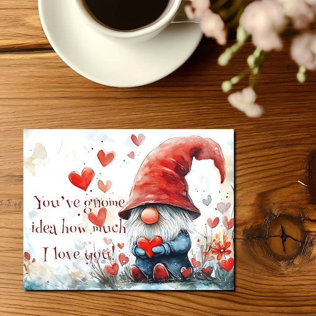 Postal "Tienes idea de lo mucho que te amo" Valentine (Subido por el creador)