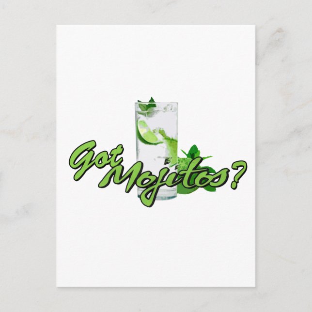 Postal ¿Tienes Mojitos? (Anverso)