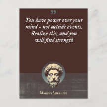 Tienes poder sobre tu mente, no sobre eventos exte