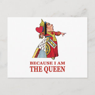 POSTAL ¡TIENES QUE HACER LO QUE DIGO PORQUE SOY LA REINA!