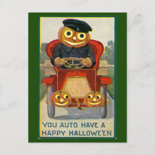 Postal Tienes una Hallowe Feliz