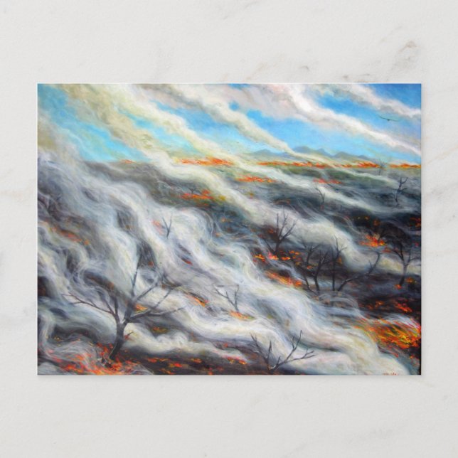 Postal Tierra chamuscada 2014 (Anverso)