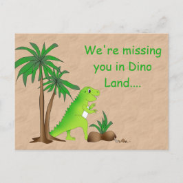 Postal Tierra de Dinosaurios Dino Lindo