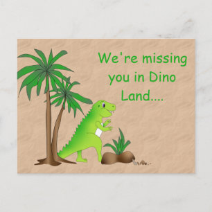 Postal Tierra de Dinosaurios Dino Lindo