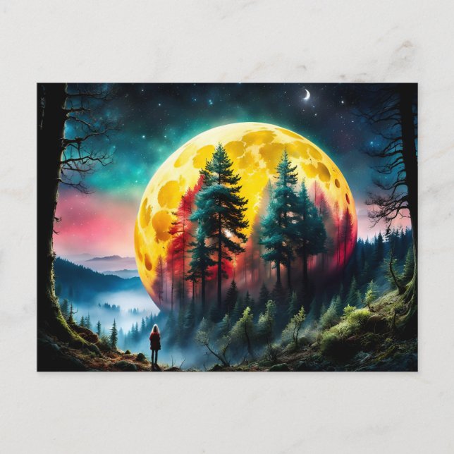 Postal Tierra de la luna de los alrededores (Anverso)