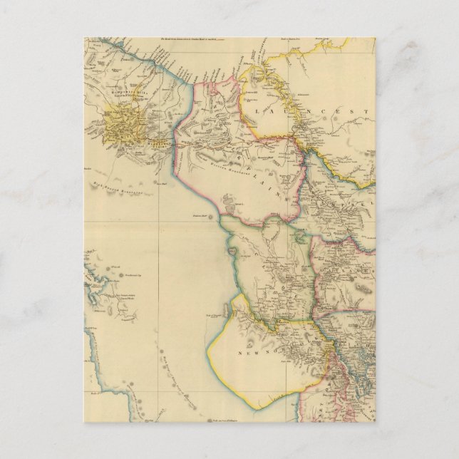 Postal Tierra de Van Diemens (Anverso)