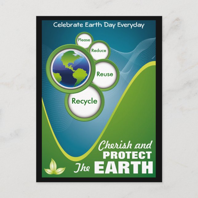 Postal Tierra definitiva (Anverso)