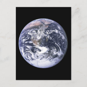 Postal Tierra desde Apolo 17