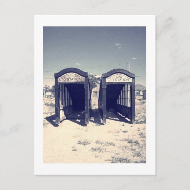 Postal tierra desierta (Anverso)