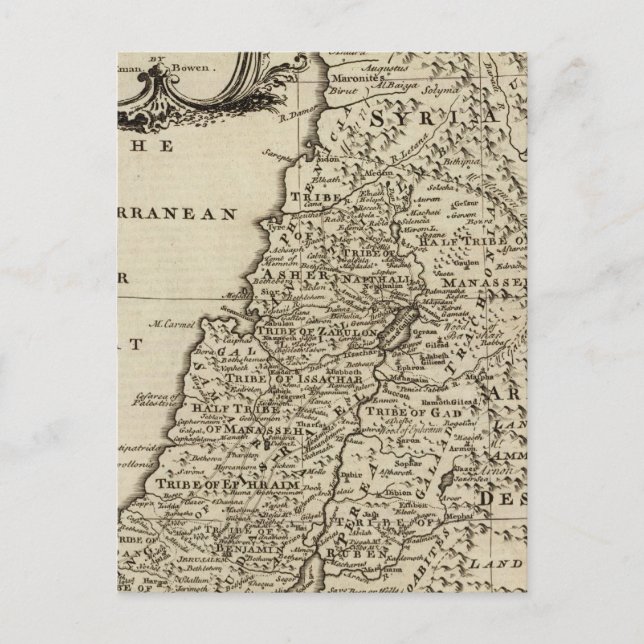 Postal Tierra Santa (Anverso)