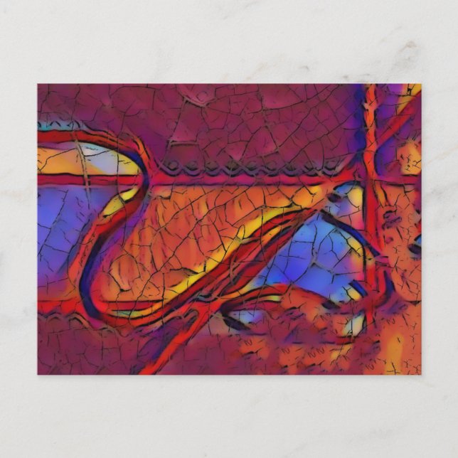 Postal Tierra seca (Anverso)