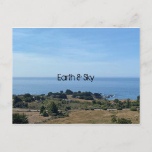 Postal Tierra y cielo