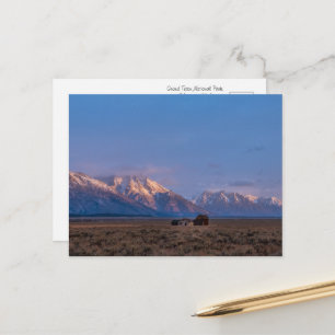 Postal Tierras Abiertas de Grand Teton