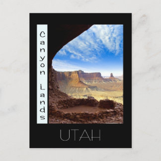 Postal tierras de cañón, UTAH