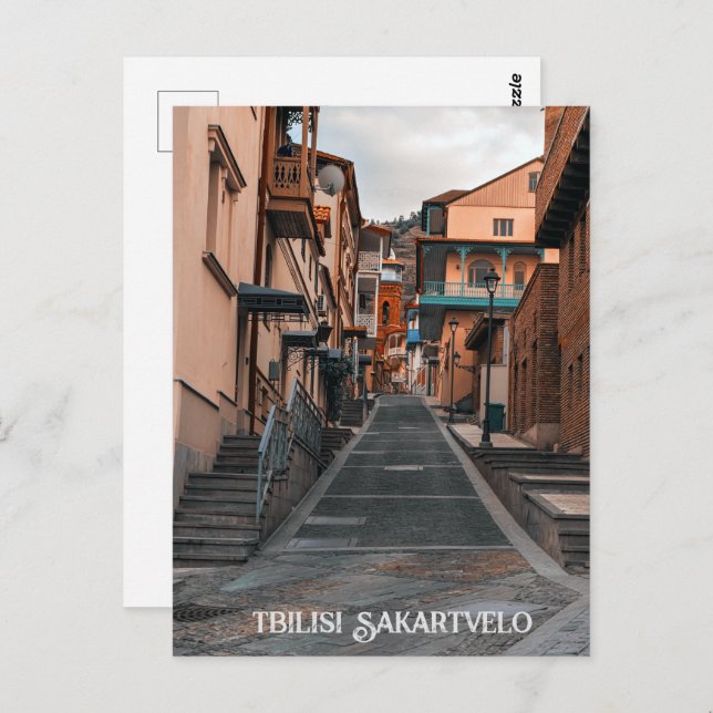 Postal Tiflis Georgia (Anverso / Reverso)