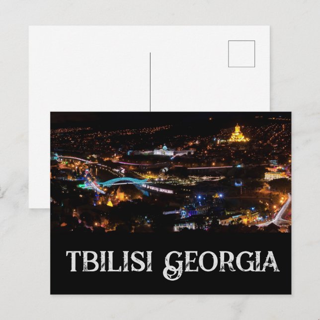 Postal Tiflis Georgia (Anverso / Reverso)