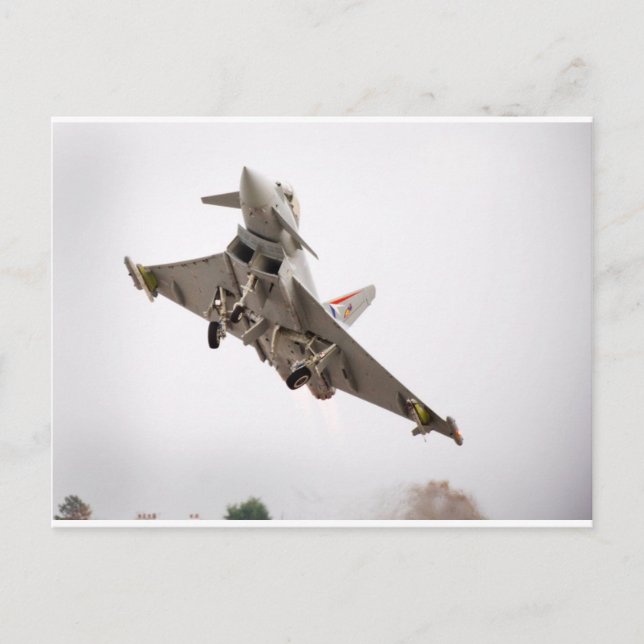 POSTAL TIFÓN DE EUROFIGHTER (Anverso)