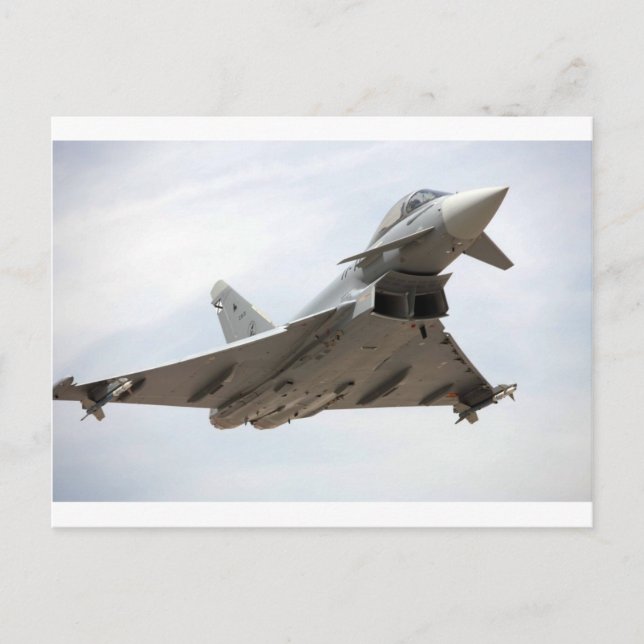 POSTAL TIFÓN EUROFIGHTER (Anverso)