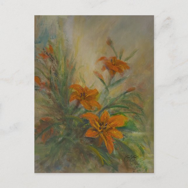Postal Tiger "Day" Lilies (Anverso)