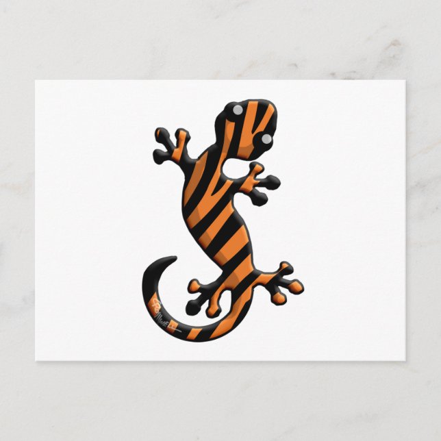 Postal Tiger Gecko (Anverso)