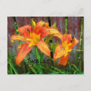 Postal Tiger Lilies