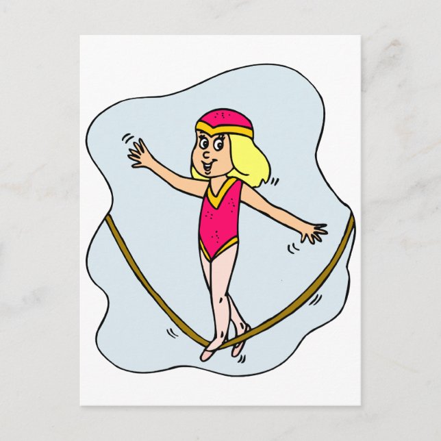 Postal Tightrope Walker (Anverso)