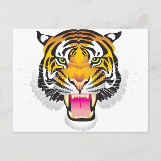 Postal Tigre (Anverso)