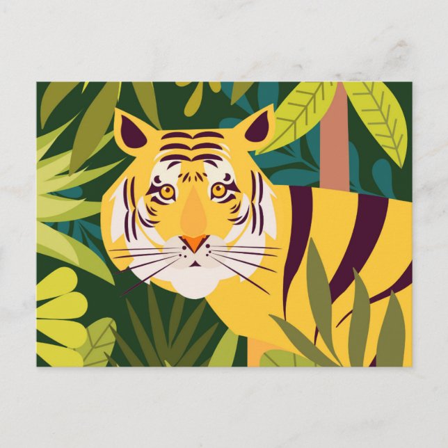 Postal Tigre (Anverso)