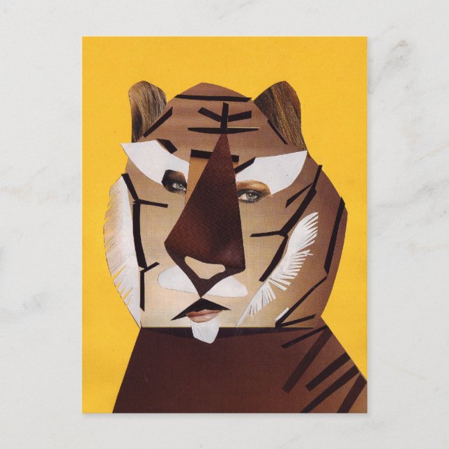 Postal tigre (Anverso)