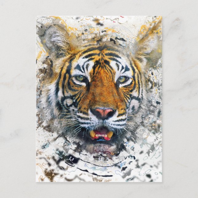Postal Tigre (Anverso)