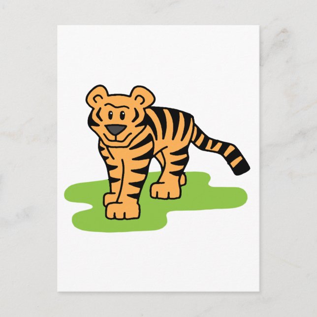 Postal Tigre (Anverso)