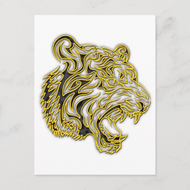 Postal Tigre (Anverso)