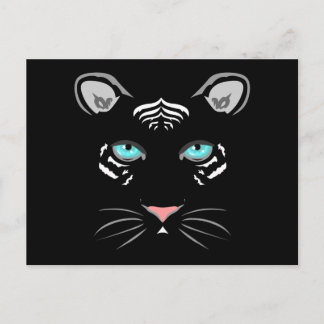 Postal Tigre blanco