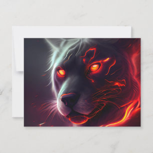 Postal Tigre de postale