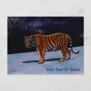 Postal Tigre de Siberia